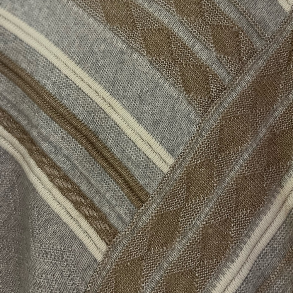 Striped Poncho